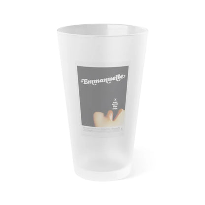 EMMANUELLE 1974 Movie Poster - Frosted Pint Glass 16oz-16oz-Frosted-Go Mug Yourself