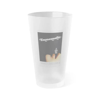 EMMANUELLE 1974 Movie Poster - Frosted Pint Glass 16oz 16oz Frosted - Go Mug Yourself