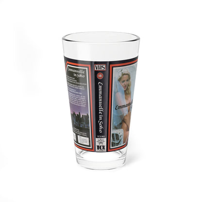 EMMANUELLE IN SOHO (VHS COVER) Pint Glass 16oz-16oz-Go Mug Yourself