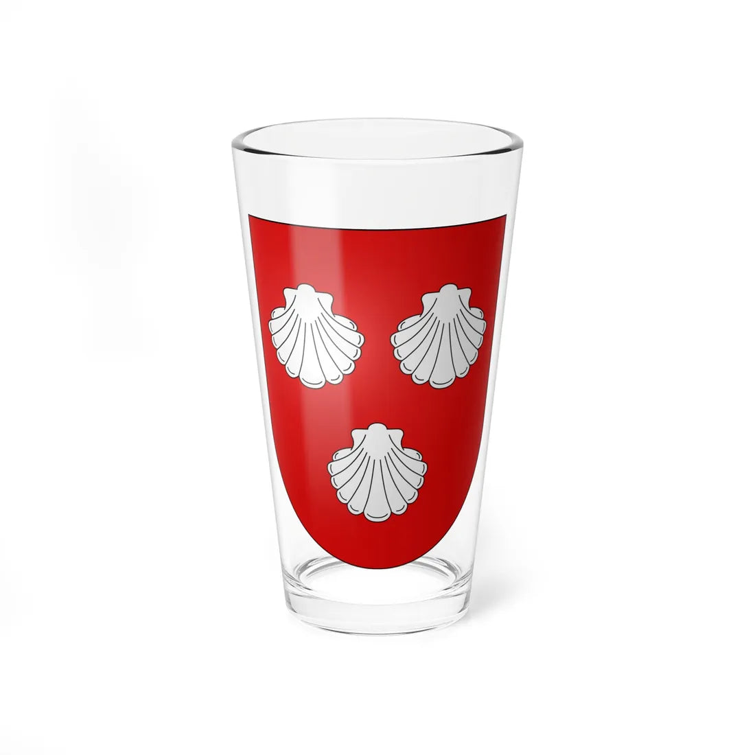 Emmetten-coat of arms (Switzerland) (Coat of Arms) Pint Glass 16oz 16oz - Go Mug Yourself