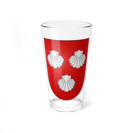 Emmetten-coat of arms (Switzerland) (Coat of Arms) Pint Glass 16oz 16oz - Go Mug Yourself