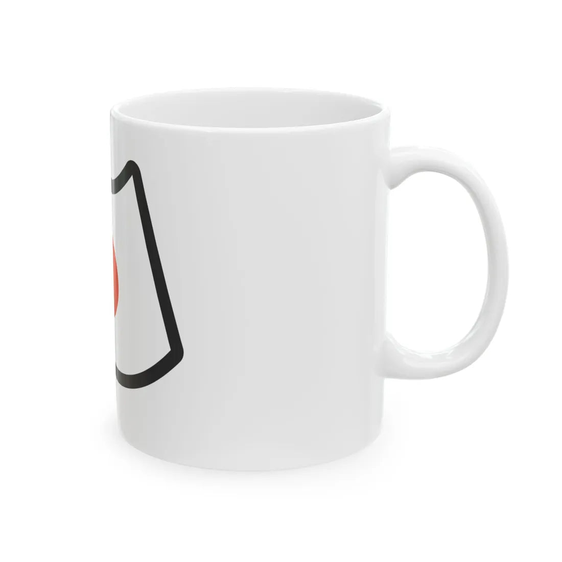 Emoji u1f1ef 1f1f5 (Japan) White Coffee Mug - Go Mug Yourself
