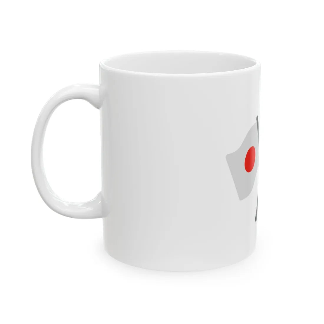 Emoji u1f38c (Japan) White Coffee Mug - Go Mug Yourself