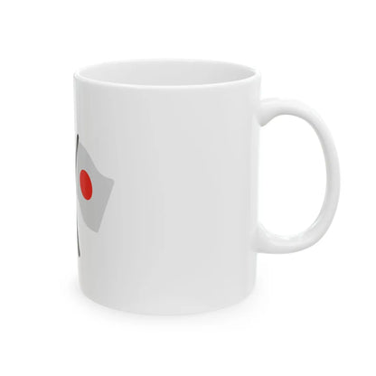 Emoji u1f38c (Japan) White Coffee Mug - Go Mug Yourself