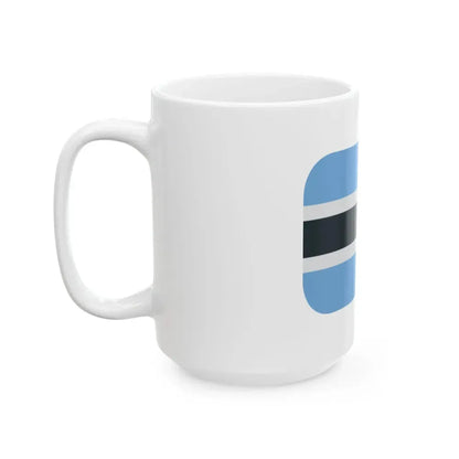 Emojione 1F1E7-1F1FC (Botswana) White Coffee Mug - Go Mug Yourself
