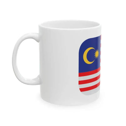 Emojione 1F1F2-1F1FE (Malaysia) White Coffee Mug - Go Mug Yourself