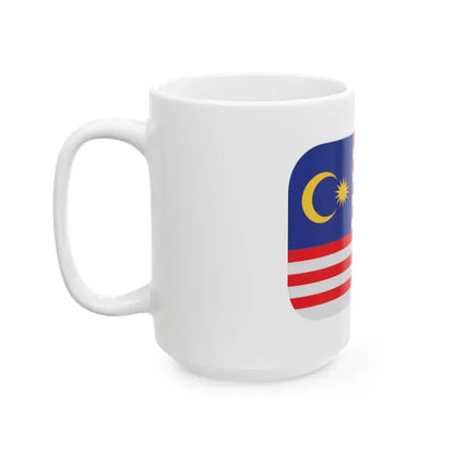 Emojione 1F1F2-1F1FE (Malaysia) White Coffee Mug - Go Mug Yourself