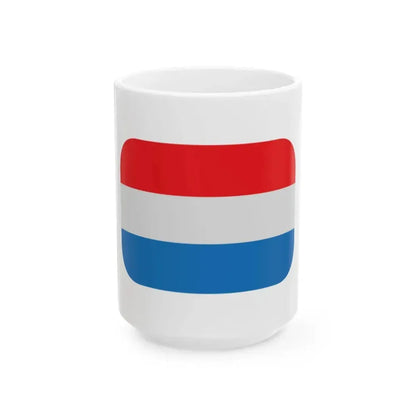 Emojione 1F1F3-1F1F1 (Netherlands) White Coffee Mug 15oz - Go Mug Yourself