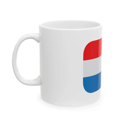 Emojione 1F1F3-1F1F1 (Netherlands) White Coffee Mug - Go Mug Yourself