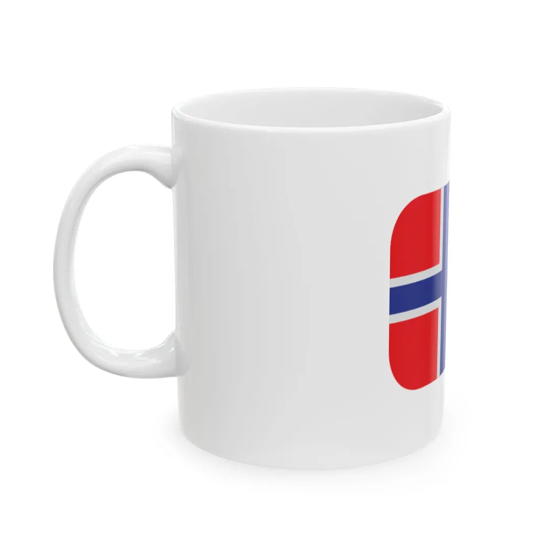 Emojione 1F1F3-1F1F4 (Norway) White Coffee Mug - Go Mug Yourself