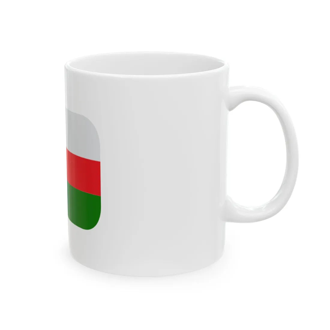 Emojione 1F1F4-1F1F2 (Oman) White Coffee Mug - Go Mug Yourself