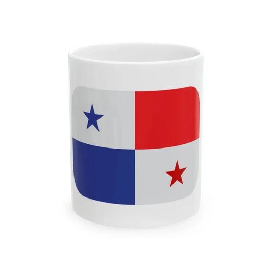 Emojione 1F1F5-1F1E6 (Panama) White Coffee Mug 11oz - Go Mug Yourself
