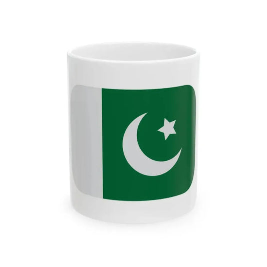 Emojione 1F1F5-1F1F0 (Pakistan) White Coffee Mug 11oz - Go Mug Yourself
