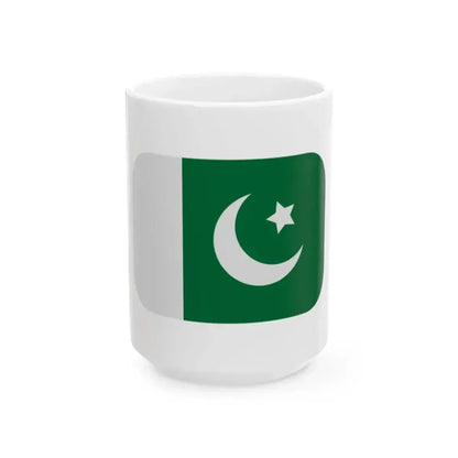 Emojione 1F1F5-1F1F0 (Pakistan) White Coffee Mug 15oz - Go Mug Yourself