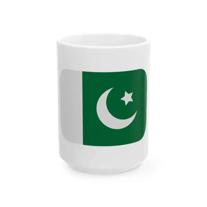 Emojione 1F1F5-1F1F0 (Pakistan) White Coffee Mug 15oz - Go Mug Yourself