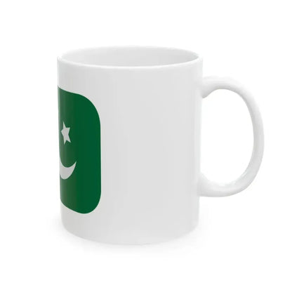 Emojione 1F1F5-1F1F0 (Pakistan) White Coffee Mug - Go Mug Yourself