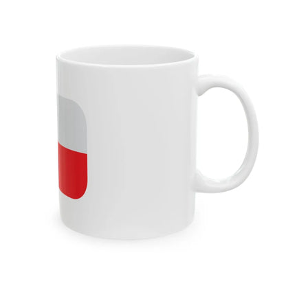Emojione 1F1F5-1F1F1 (Poland) White Coffee Mug - Go Mug Yourself