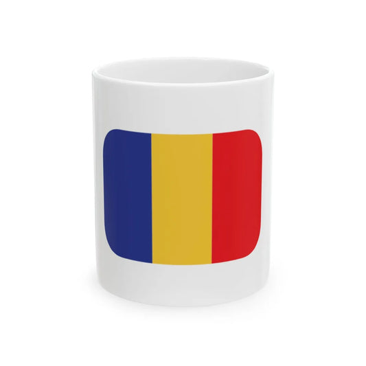 Emojione 1F1F7-1F1F4 (Oman) White Coffee Mug 11oz - Go Mug Yourself