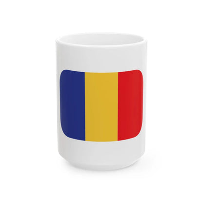 Emojione 1F1F7-1F1F4 (Oman) White Coffee Mug 15oz - Go Mug Yourself