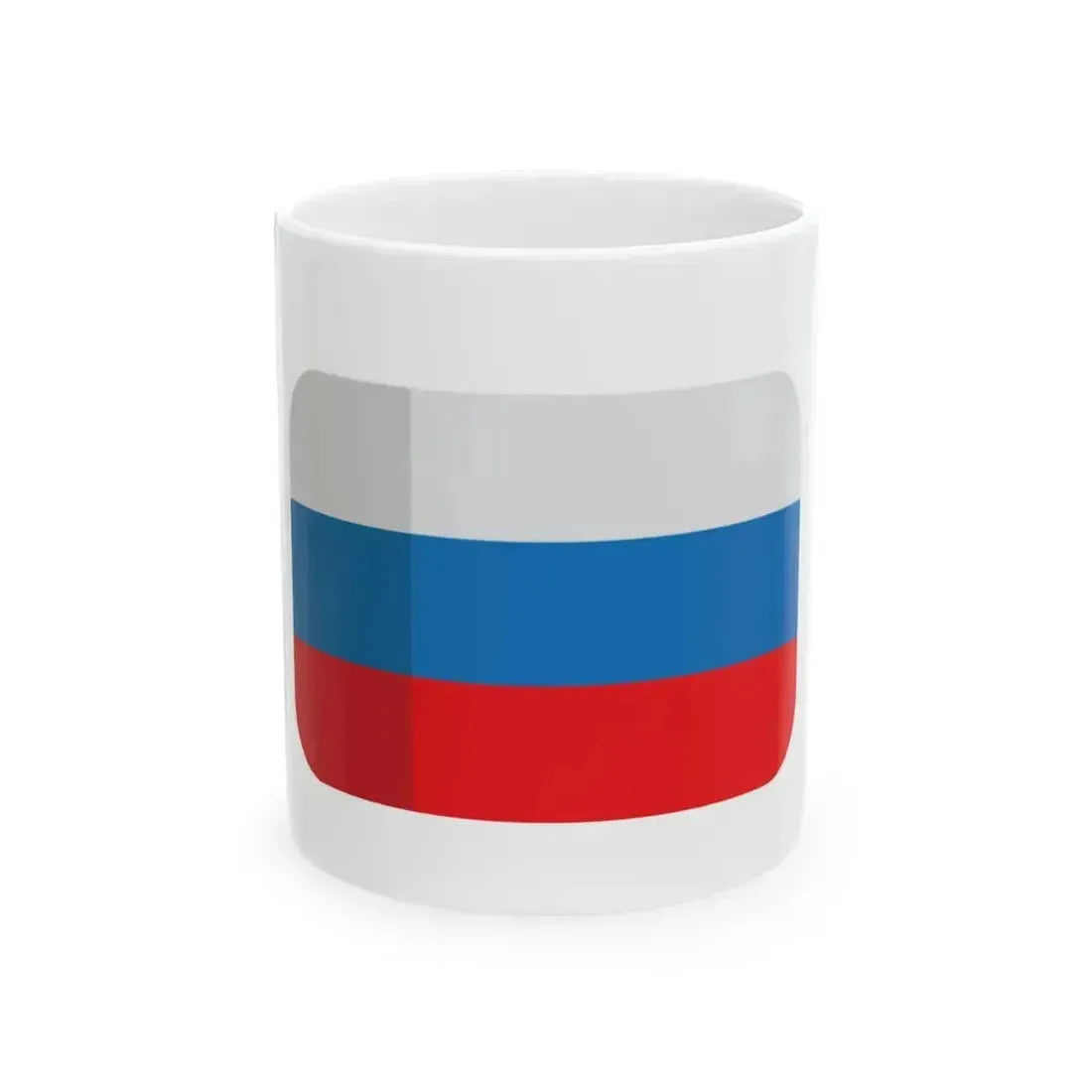 Emojione 1F1F7-1F1FA (Russia) White Coffee Mug 11oz - Go Mug Yourself