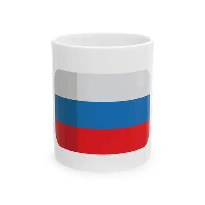 Emojione 1F1F7-1F1FA (Russia) White Coffee Mug 11oz - Go Mug Yourself