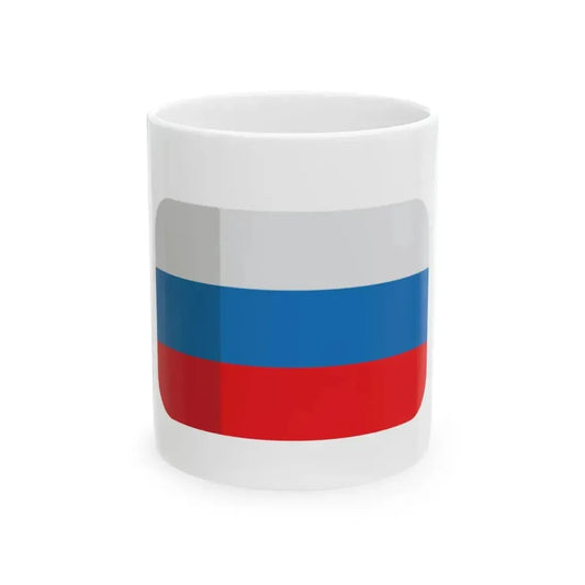Emojione 1F1F7-1F1FA (Russia) White Coffee Mug 11oz - Go Mug Yourself