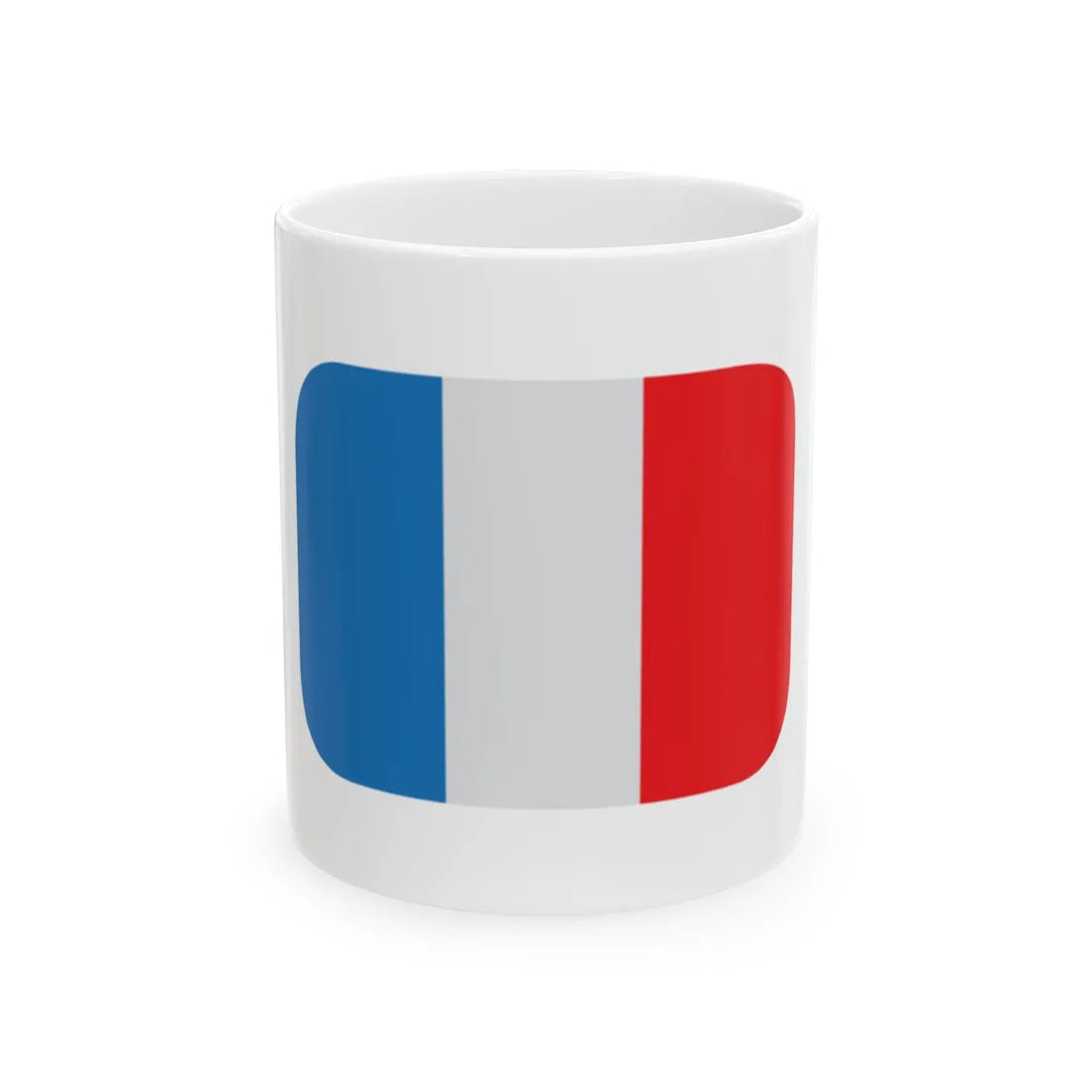 Emojione1 1F1EB-1F1F7 (France) White Coffee Mug 11oz - Go Mug Yourself