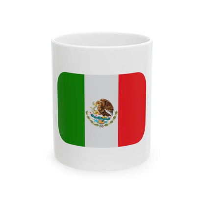 Emojione1 1F1F2-1F1FD (Mexico) White Coffee Mug 11oz - Go Mug Yourself