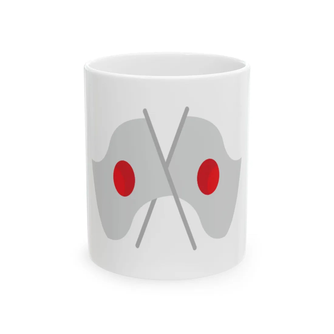 Emojione1 1F38C (Japan) White Coffee Mug 11oz - Go Mug Yourself