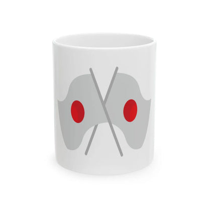 Emojione1 1F38C (Japan) White Coffee Mug 11oz - Go Mug Yourself