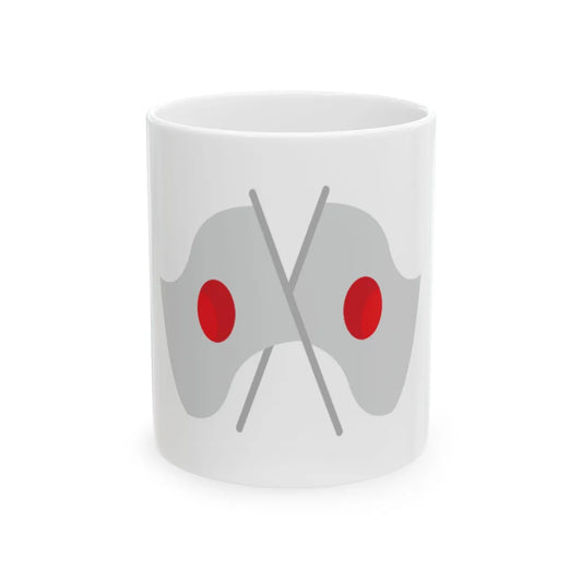 Emojione1 1F38C (Japan) White Coffee Mug 11oz - Go Mug Yourself