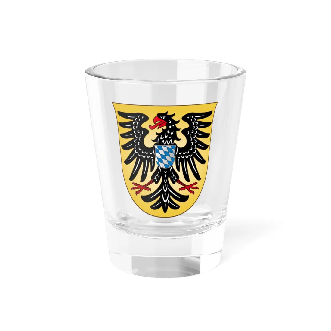 Emperor Louis IV Arms DL (Germany) (Coat of Arms) Shot Glass 1.5oz 1.5oz - Go Mug Yourself