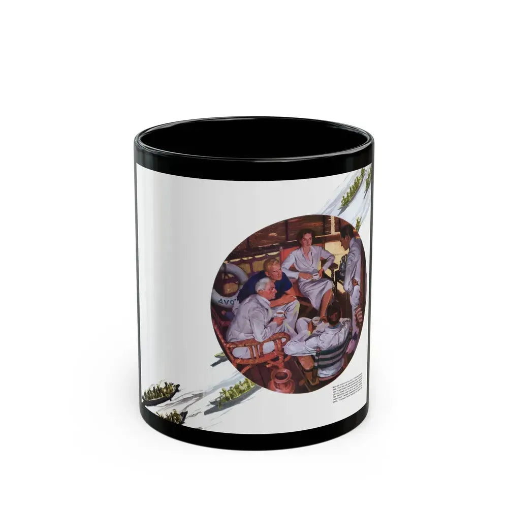Empire For A Lady, McCall's magazine, March 1937 - Black Coffee Mug 11oz - Go Mug Yourself