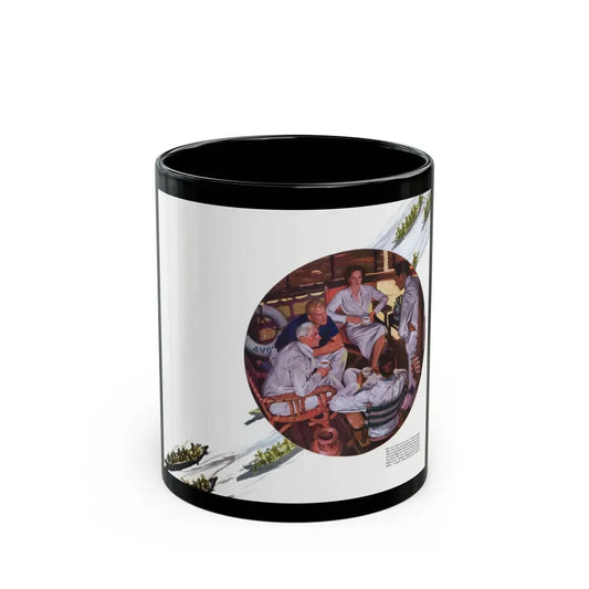 Empire For A Lady, McCall's magazine, March 1937 - Black Coffee Mug 11oz - Go Mug Yourself