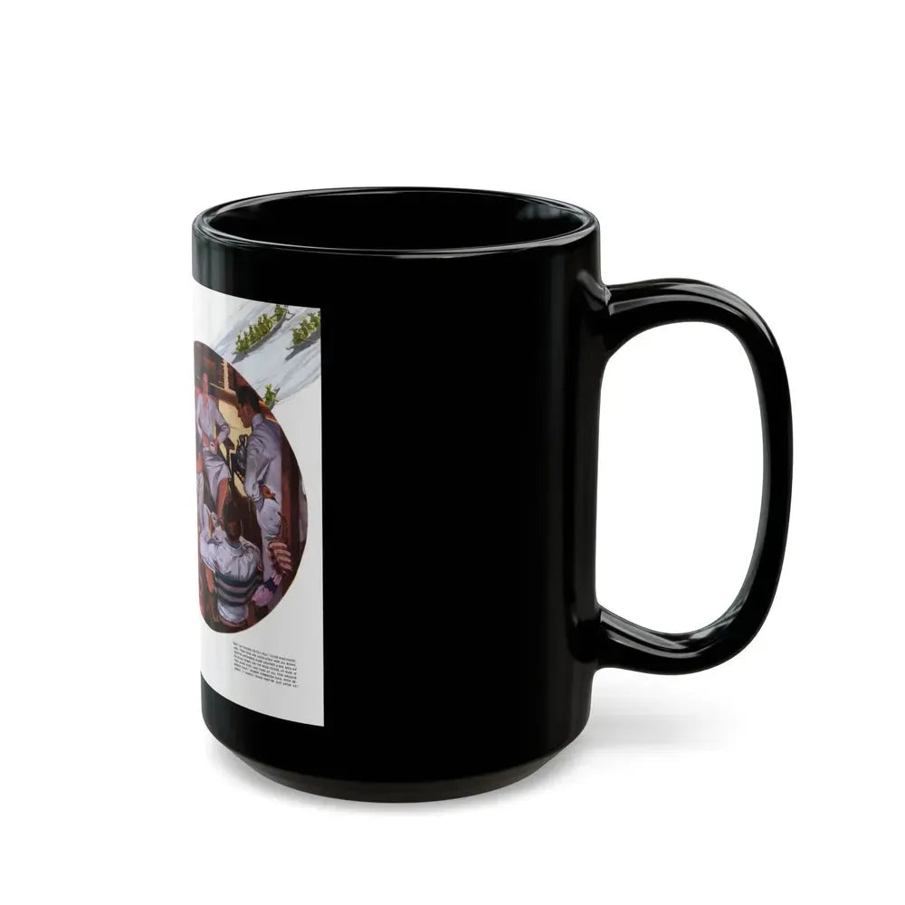 Empire For A Lady, McCall's magazine, March 1937 - Black Coffee Mug - Go Mug Yourself