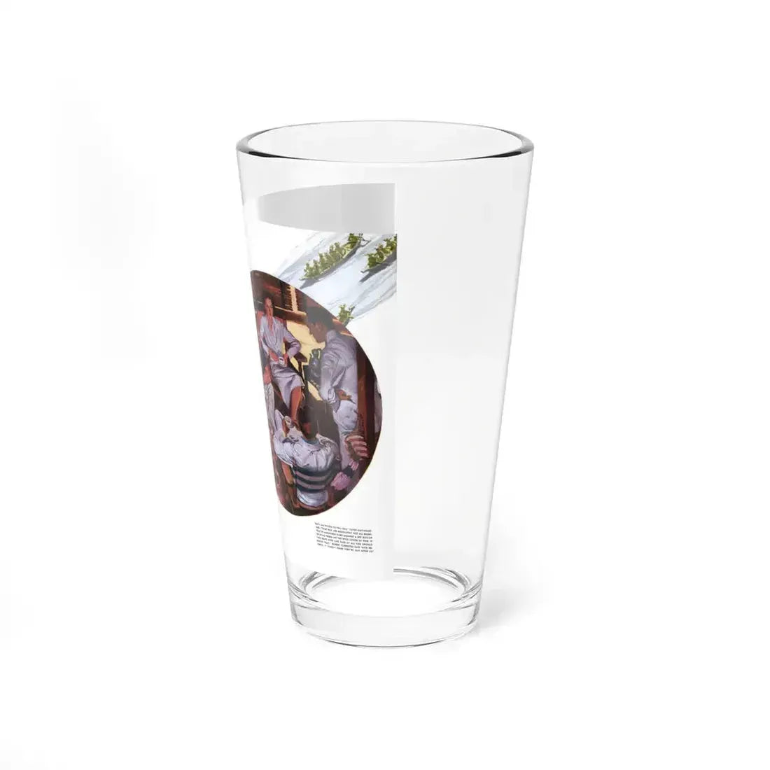 Empire For A Lady, McCall's magazine, March 1937 - Pint Glass 16oz - Go Mug Yourself