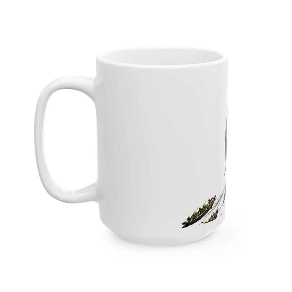 Empire For A Lady, McCall's magazine, March 1937 - White Coffee Mug - Go Mug Yourself