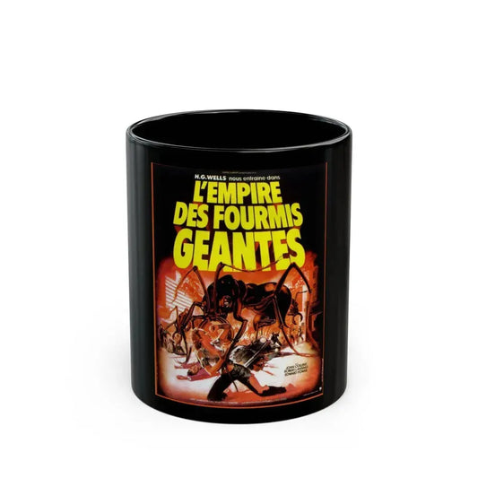 EMPIRE OF THE ANTS (FRENCH) 1977 Movie Poster - Black Coffee Mug 11oz - Go Mug Yourself