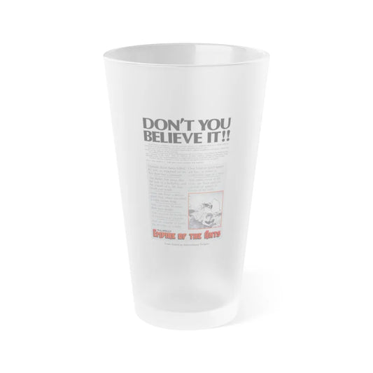 EMPIRE OF THE ANTS (TEASER) 1977 Movie Poster - Frosted Pint Glass 16oz-16oz-Frosted-Go Mug Yourself