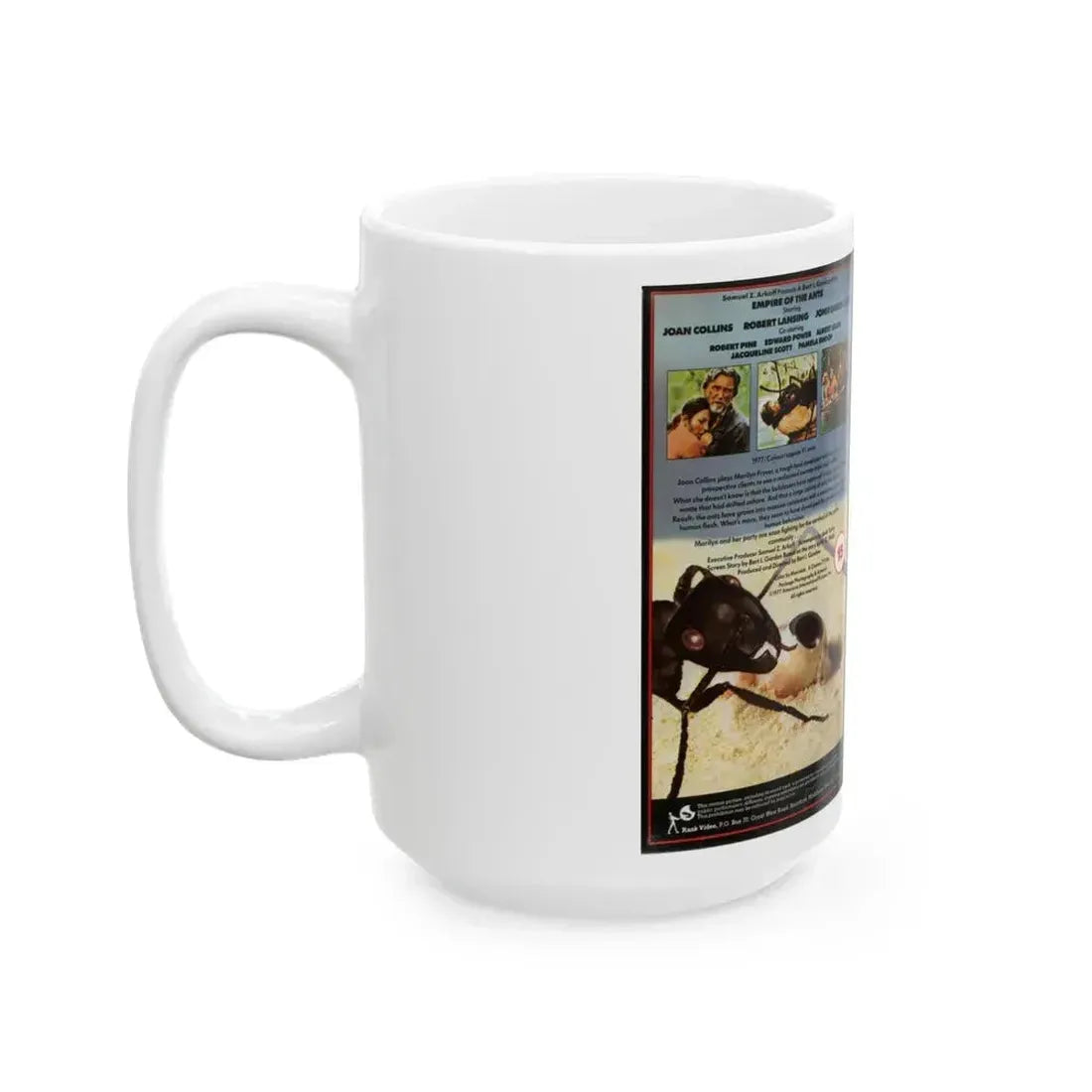 EMPIRE OF THE ANTS (VHS COVER) - White Coffee Mug - Go Mug Yourself