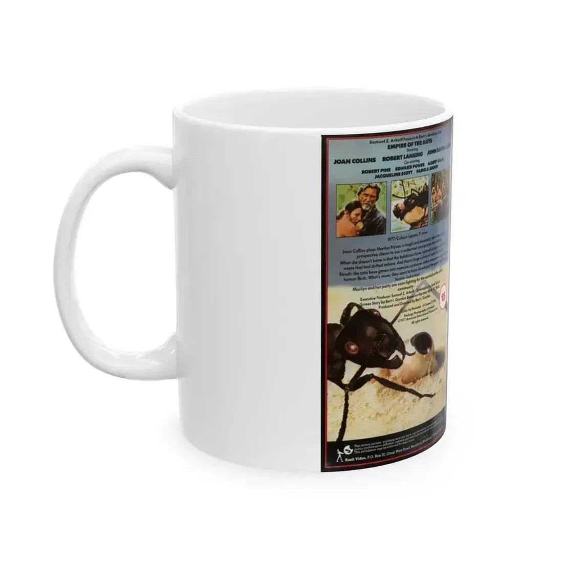 EMPIRE OF THE ANTS (VHS COVER) - White Coffee Mug - Go Mug Yourself