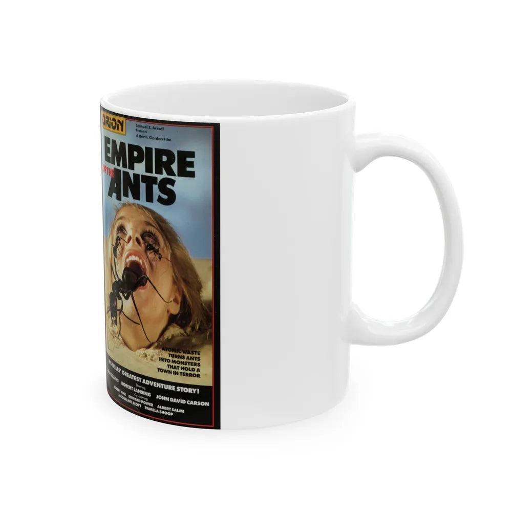 EMPIRE OF THE ANTS (VHS COVER) - White Coffee Mug-Go Mug Yourself