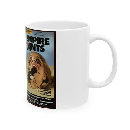 EMPIRE OF THE ANTS (VHS COVER) - White Coffee Mug - Go Mug Yourself