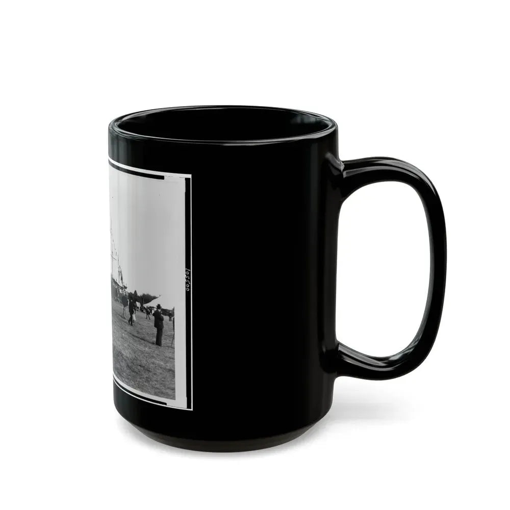 Encampment Of The G.A.R. In Washington, D.C., With Replica Of Ship (U.S. Civil War) Black Coffee Mug - Go Mug Yourself