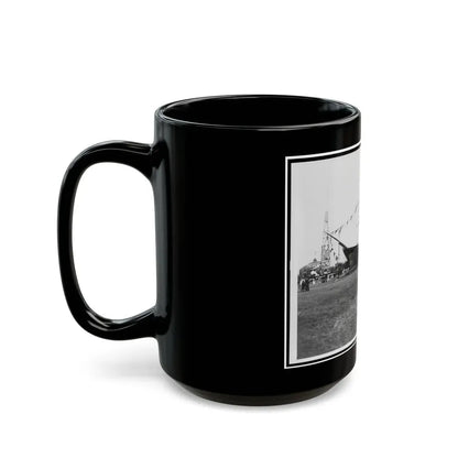 Encampment Of The G.A.R. In Washington, D.C., With Replica Of Ship (U.S. Civil War) Black Coffee Mug - Go Mug Yourself