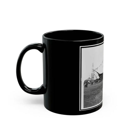 Encampment Of The G.A.R. In Washington, D.C., With Replica Of Ship (U.S. Civil War) Black Coffee Mug - Go Mug Yourself