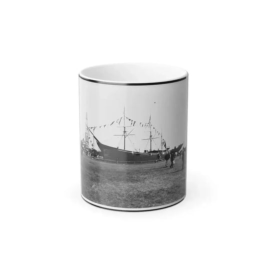 Encampment of the G.A.R. In Washington, D.C., With Replica of Ship (U.S. Civil War) Color Changing Coffee Mug 11oz Default Title 11oz - Go Mug Yourself