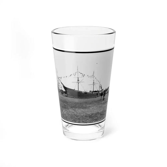Encampment Of The G.A.R. In Washington, D.C., With Replica Of Ship (U.S. Civil War) Pint Glass 16oz 16oz - Go Mug Yourself
