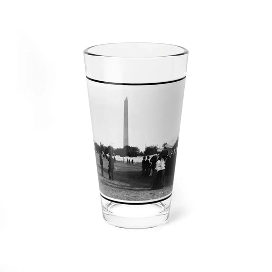 Encampment Of The G.A.R. In Washington, D.C. With Washington Monument In Background (U.S. Civil War) Pint Glass 16oz 16oz - Go Mug Yourself