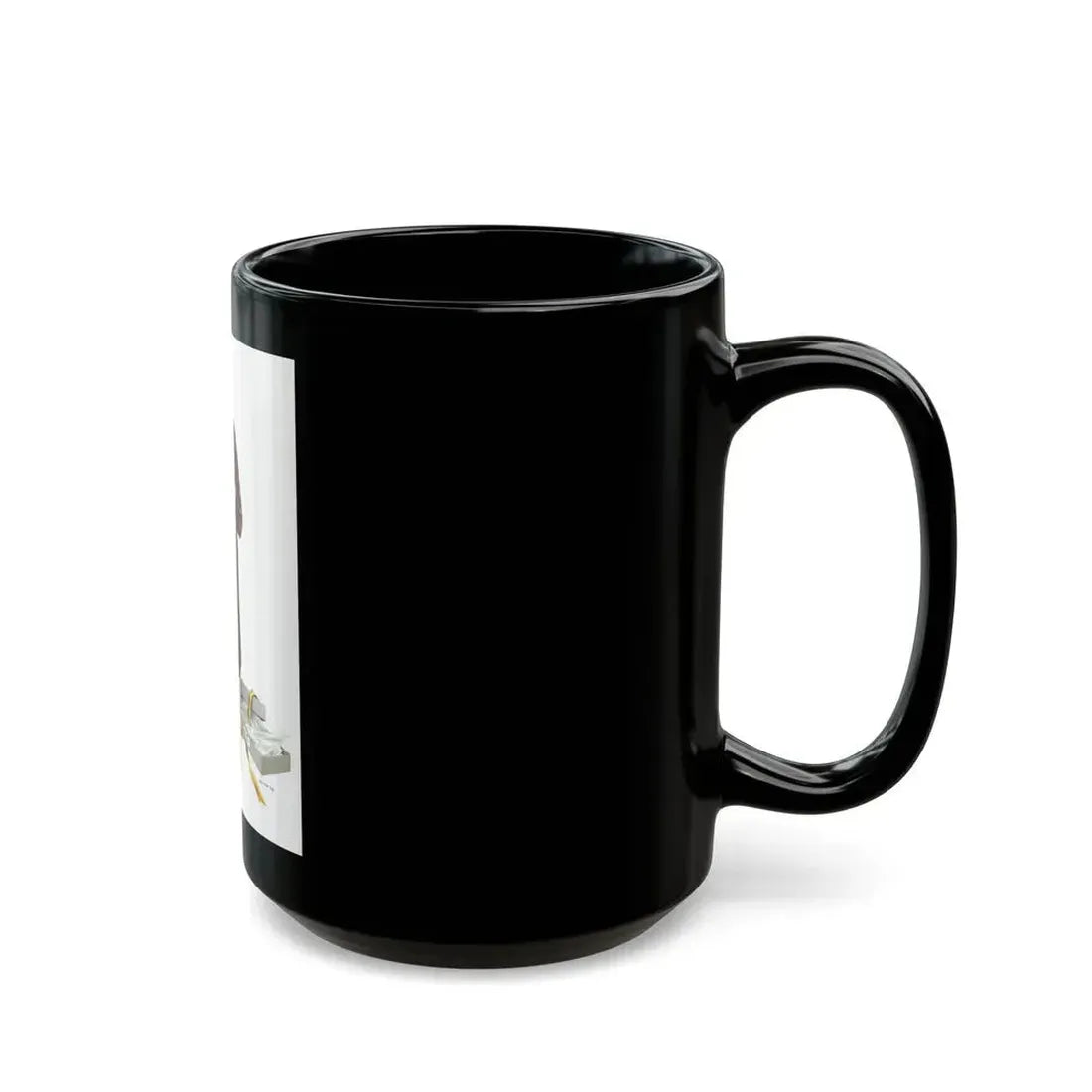 Enchanting Minks, Esquire, March 1948 - Black Coffee Mug - Go Mug Yourself